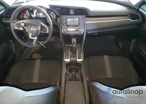 2020 Honda Civic Lx из США, поврежденный, VIN 19XFC2F60LE000634